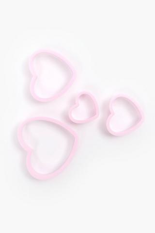 4 Piece Heart Cookie Cutter Set