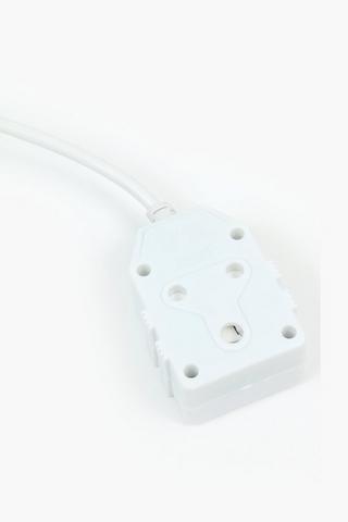 3m Extension Cord With 2 Way Plug