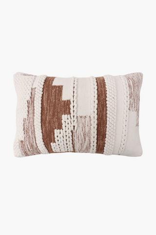 Meknes Textured Rustic Slub Cotton Scatter, 40x60cm