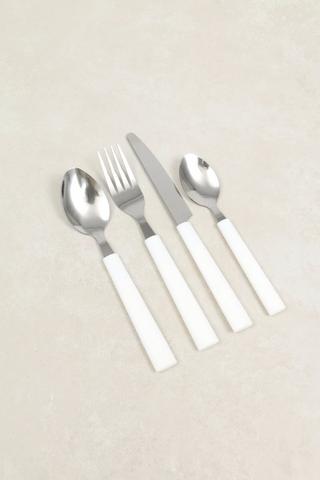 16 Piece Cutlery Set With Holder