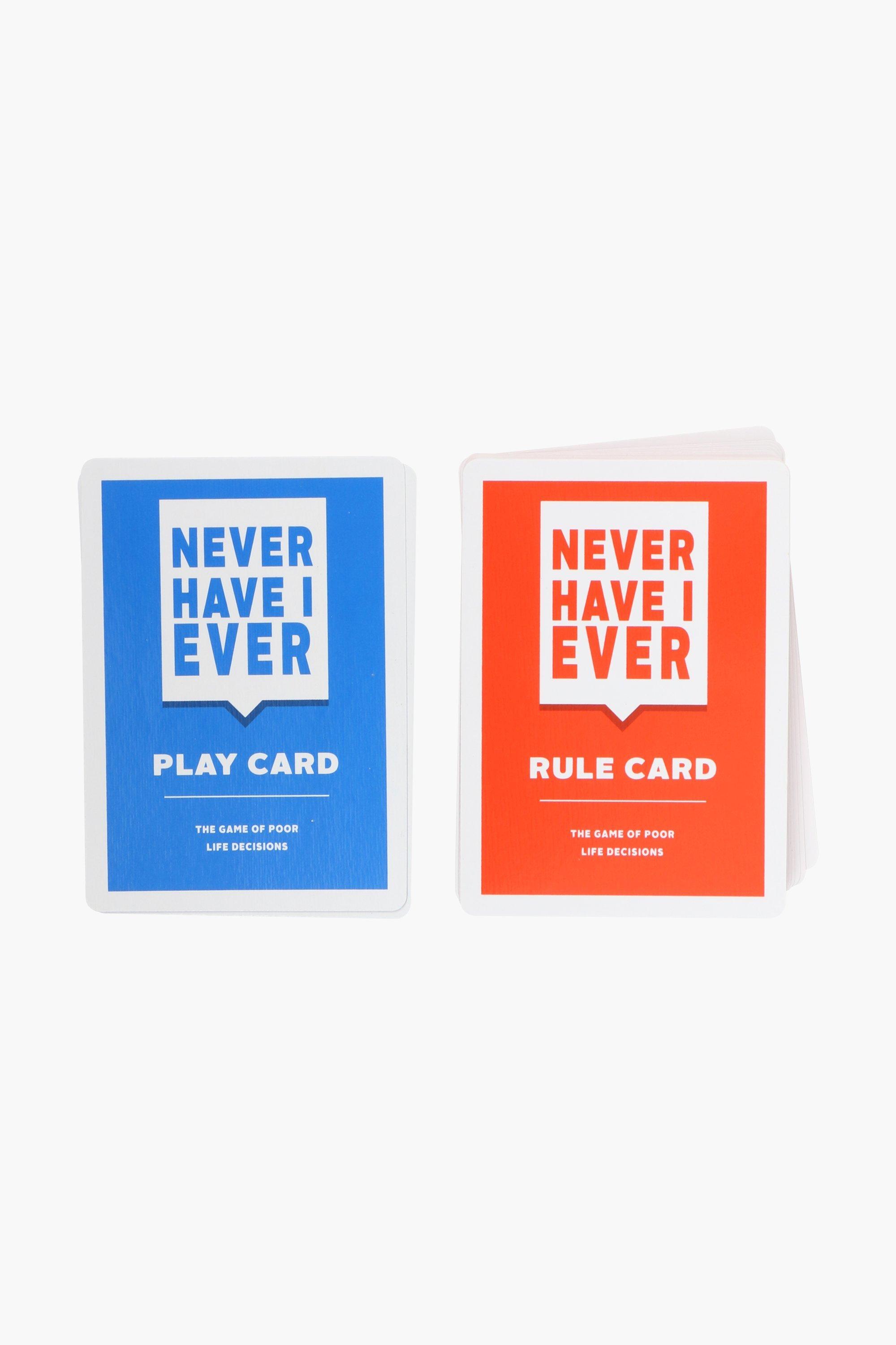 Never Have I Ever Card Game