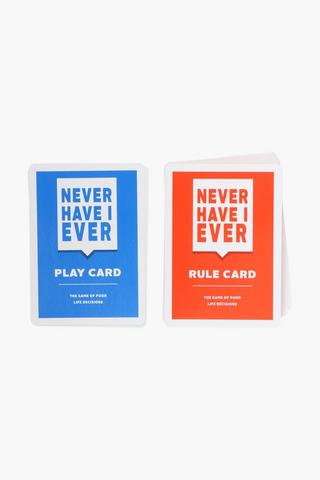 Never Have I Ever Card Game