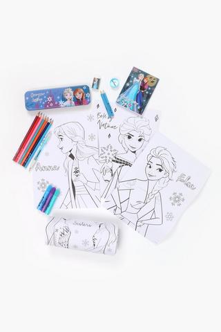 Frozen 25 Piece Colouring And Stationery Set