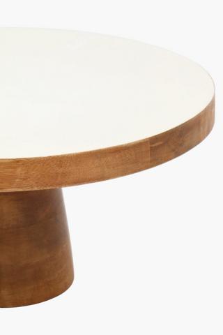 Wooden Round Cake Stand
