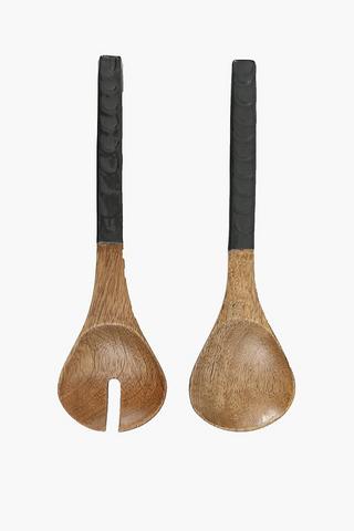 Mangowood Salad Servers