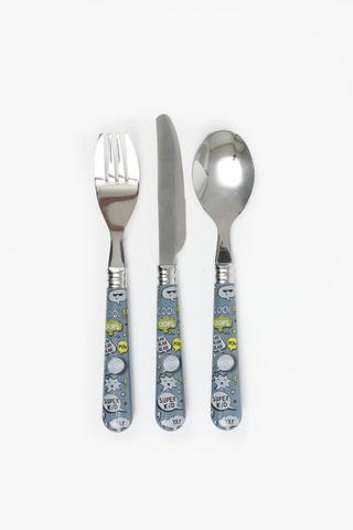 3 Piece Rigby Melamine Cutlery Set