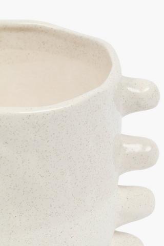 Textured Spike Planter, 20x26cm