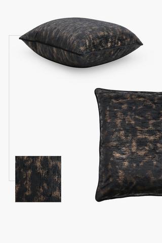 Premium Printed Velvet Athens Feather Scatter Cushion, 60x60cm