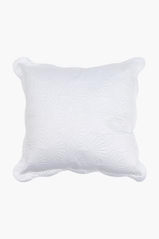 Satin Usonic Fan Scatter Cushion,60x60cm