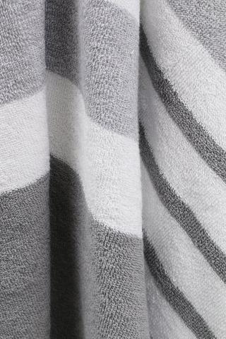 Carrington Stripe Cotton Bath Towel, 70x130cm