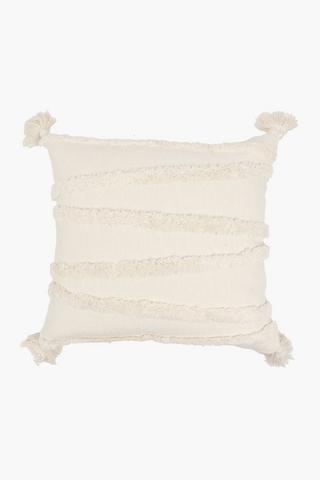 Textured Creighton Lines Scatter Cushion, 50x50cm