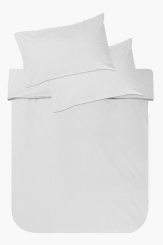 Premium Washed Cotton Duvet Cover Set