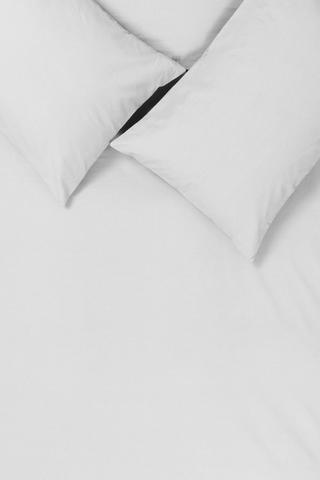 Premium Washed Cotton Duvet Cover Set