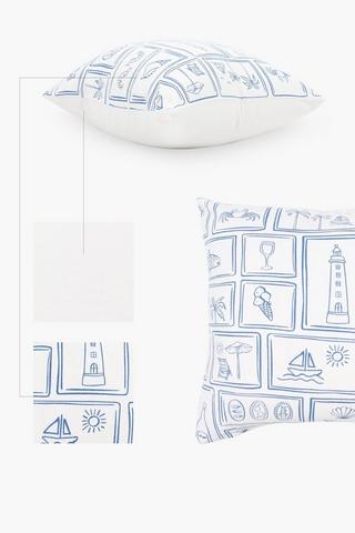 2 Pack Shipley Scatter Cushion Covers, 45x45cm