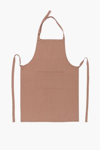 Stone Wash Cotton Apron