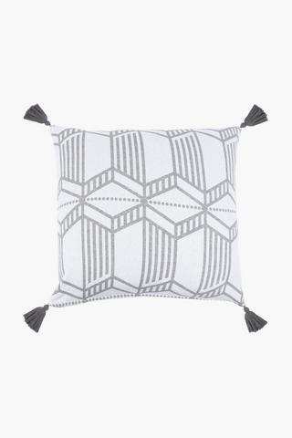 Jacquard Thorpe Scatter Cushion, 60x60cm