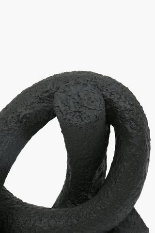 Textured Resin Knot, 22x23cm