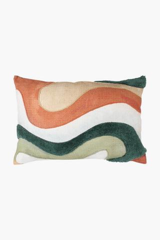 Tufted Ena Lines Scatter Cushion, 40x60cm