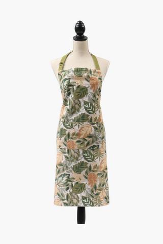 Eartha Floral Cotton Apron