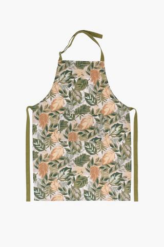 Eartha Floral Cotton Apron