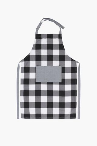 3 Piece Check Kitchen Linen Set
