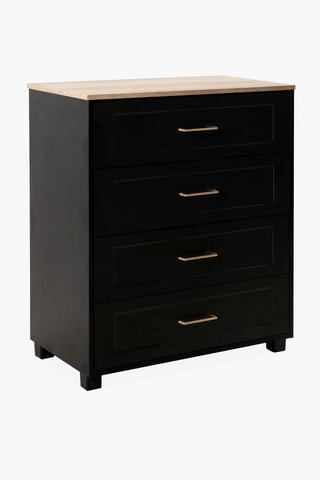 Namibia 4 Drawer Unit