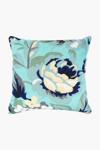 Trena Tufted Floral Cotton Woven Scatter Cushion, 60x60cm