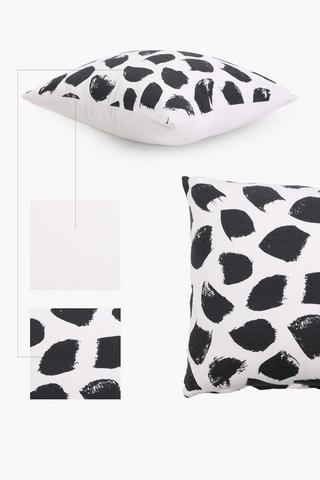 2 Pack Dotty Scatter Cushion Covers, 45x45cm