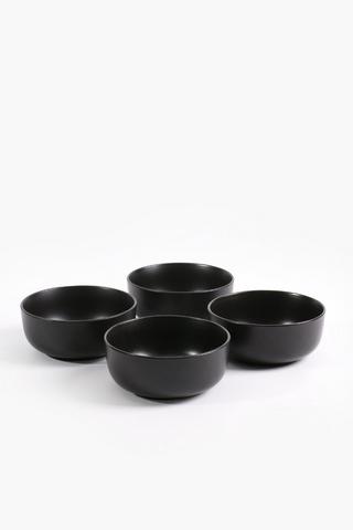 4 Pack Stoneware Bowls