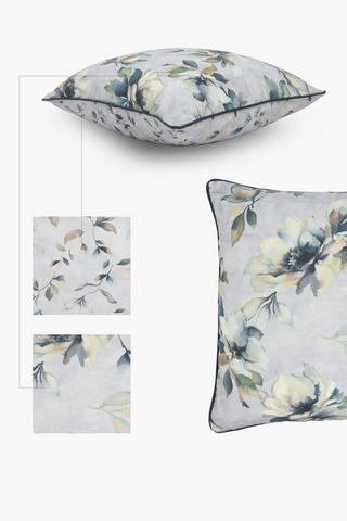 Printed Verity U And G Feather Scatter Cushion, 60x60cm