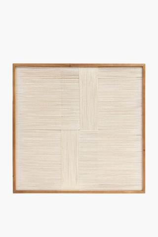 Framed Textured Tapestry, 70cm