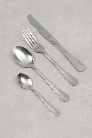 24 Piece Tear Drop Cutlery Set
