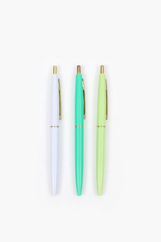 3 Pack Pastel Pen Set