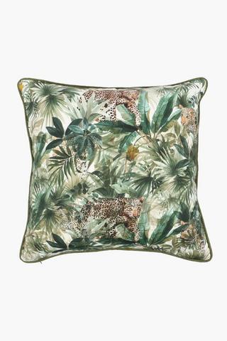 Printed Amazon U And G Feather Scatter Cushion, 60x60cm