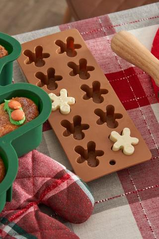 Gingerbread Man Ice Mould