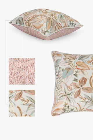 Premium Printed Liberty U And G Feather Scatter Cushion, 60x60cm