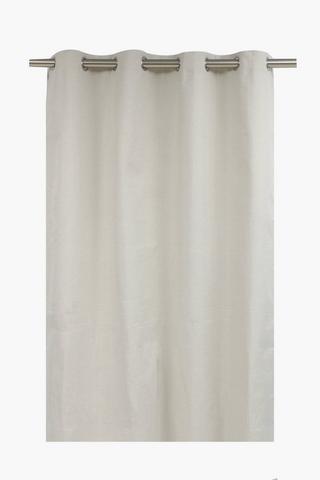 Textured Polar Block Out Eyelet Curtain,140x225cm