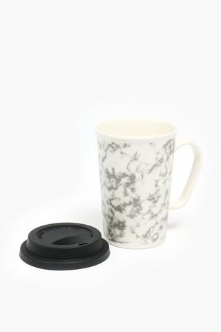 Marble Ceramic Travel Mug