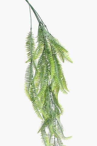 Hanging Fern Single Stem, 80cm