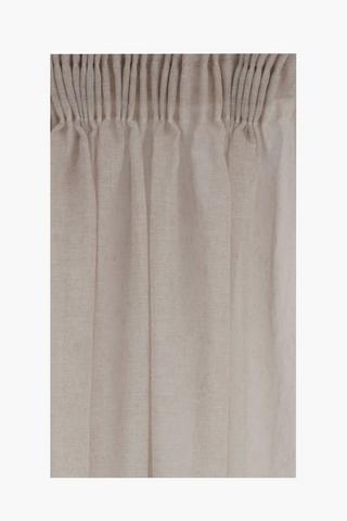 Sheer Yarndye Taped Curtain, 230x218cm