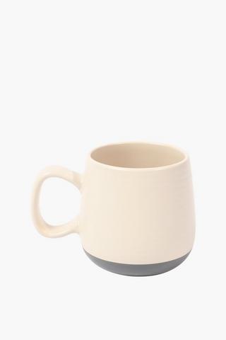 Ceramic Swirl Barrel Mug