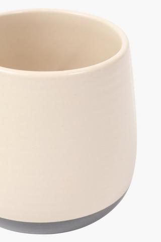 Ceramic Swirl Barrel Mug