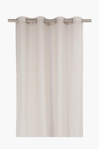 Eyelet Yarndye Sheer Curtain, 140x225cm