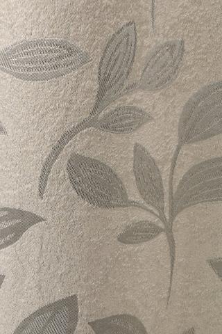 Jacquard Cherry Leaf Eyelet Curtain, 140x225cm