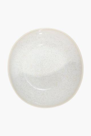 Glaze Snow Stoneware Bowl