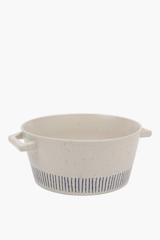 Ceramic Casserole Bowl, Medium