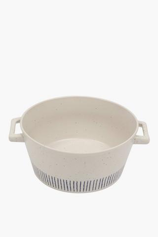 Ceramic Casserole Bowl, Medium