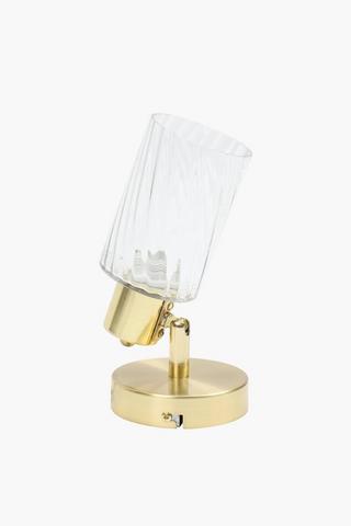 Twist Glass Wall Sconce, E14