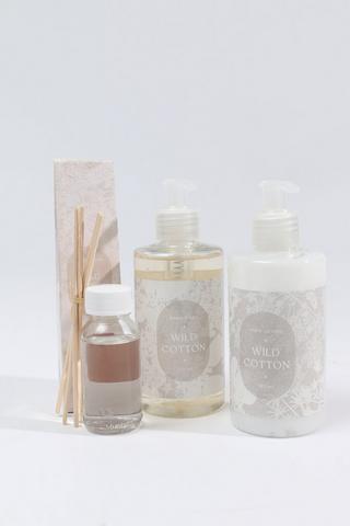Wild Cotton Caddy Set, 300ml