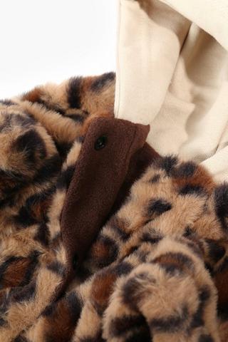 Printed Leopard Pet Jacket Small